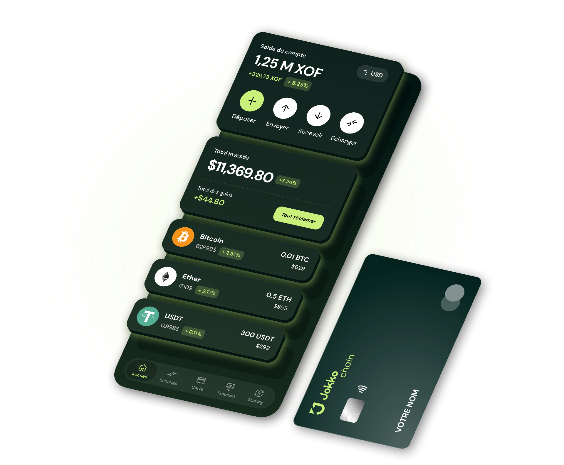 Jokko Chain wallet app